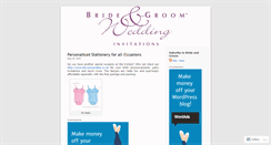 Desktop Screenshot of brideandgroomdirect.wordpress.com