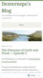 Mobile Screenshot of dexternepo.wordpress.com