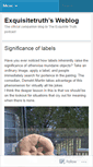 Mobile Screenshot of exquisitetruth.wordpress.com