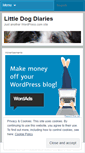 Mobile Screenshot of littledogdiaries.wordpress.com