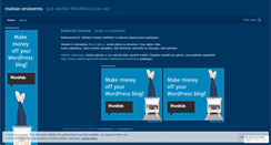 Desktop Screenshot of maistaspobuviams.wordpress.com