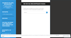 Desktop Screenshot of mauriciovillamilbetancourt.wordpress.com
