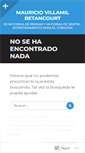 Mobile Screenshot of mauriciovillamilbetancourt.wordpress.com