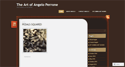 Desktop Screenshot of angeloart.wordpress.com