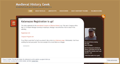 Desktop Screenshot of medievalhistorygeek.wordpress.com