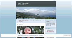 Desktop Screenshot of ithacaactionnews.wordpress.com