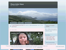 Tablet Screenshot of ithacaactionnews.wordpress.com