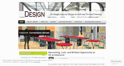 Desktop Screenshot of nakeddesign.wordpress.com