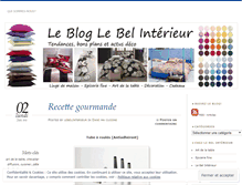 Tablet Screenshot of lebelinterieur.wordpress.com