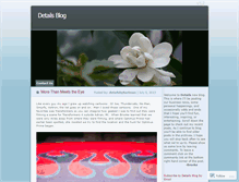 Tablet Screenshot of detailsbyhartman.wordpress.com