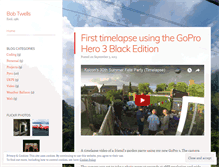 Tablet Screenshot of bobtwells.wordpress.com