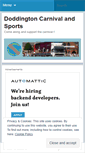 Mobile Screenshot of doddingtoncarnival.wordpress.com