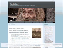 Tablet Screenshot of bobthebard.wordpress.com