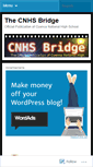 Mobile Screenshot of cnhsbridge.wordpress.com