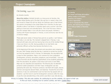 Tablet Screenshot of projectguanajuato.wordpress.com