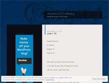 Tablet Screenshot of jmontini222.wordpress.com