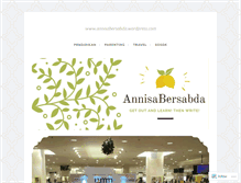 Tablet Screenshot of annisabersabda.wordpress.com