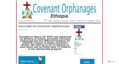 Desktop Screenshot of covenantorphanages.wordpress.com