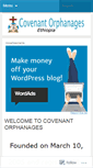 Mobile Screenshot of covenantorphanages.wordpress.com
