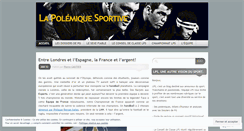 Desktop Screenshot of lapolemiquesportive.wordpress.com