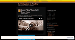 Desktop Screenshot of offdawall.wordpress.com