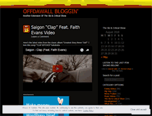 Tablet Screenshot of offdawall.wordpress.com