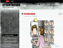 Tablet Screenshot of elcentrifugo.wordpress.com