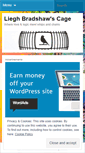 Mobile Screenshot of lieghbradshawscage.wordpress.com