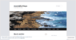 Desktop Screenshot of moorizzlasays.wordpress.com