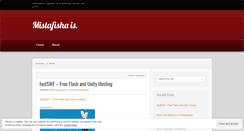 Desktop Screenshot of mistafisha.wordpress.com