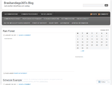 Tablet Screenshot of brasilsandiego365.wordpress.com