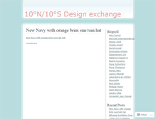 Tablet Screenshot of designexchange.wordpress.com