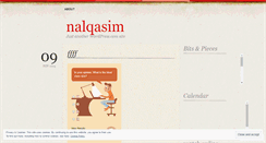Desktop Screenshot of nalqasim.wordpress.com