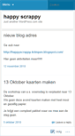 Mobile Screenshot of cmhappyscrappy.wordpress.com