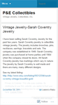 Mobile Screenshot of pecollectibles.wordpress.com