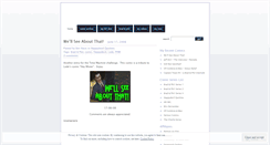 Desktop Screenshot of happydevil.wordpress.com
