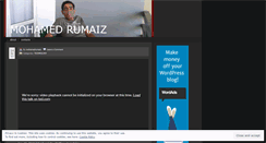Desktop Screenshot of mohamedrumaiz.wordpress.com