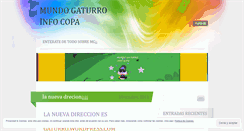 Desktop Screenshot of mundogaturroinfocopa.wordpress.com