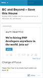 Mobile Screenshot of bcandbeyond.wordpress.com