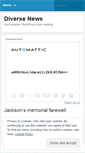 Mobile Screenshot of diversenews1.wordpress.com