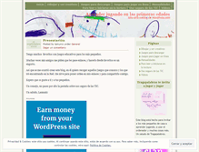 Tablet Screenshot of juegosinfantil.wordpress.com