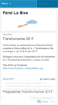 Mobile Screenshot of fendlabise.wordpress.com