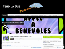 Tablet Screenshot of fendlabise.wordpress.com