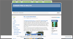 Desktop Screenshot of hungerfreeandhealthy.wordpress.com