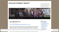 Desktop Screenshot of mujeresnazaret.wordpress.com