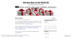 Desktop Screenshot of giftideamom.wordpress.com