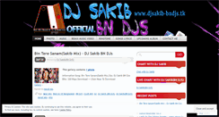 Desktop Screenshot of djsakib.wordpress.com