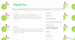 Desktop Screenshot of dailyappleliving.wordpress.com