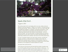 Tablet Screenshot of overthehilloracrossthewater.wordpress.com