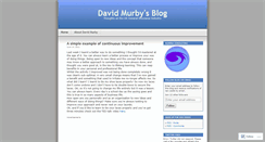 Desktop Screenshot of davidmurby.wordpress.com